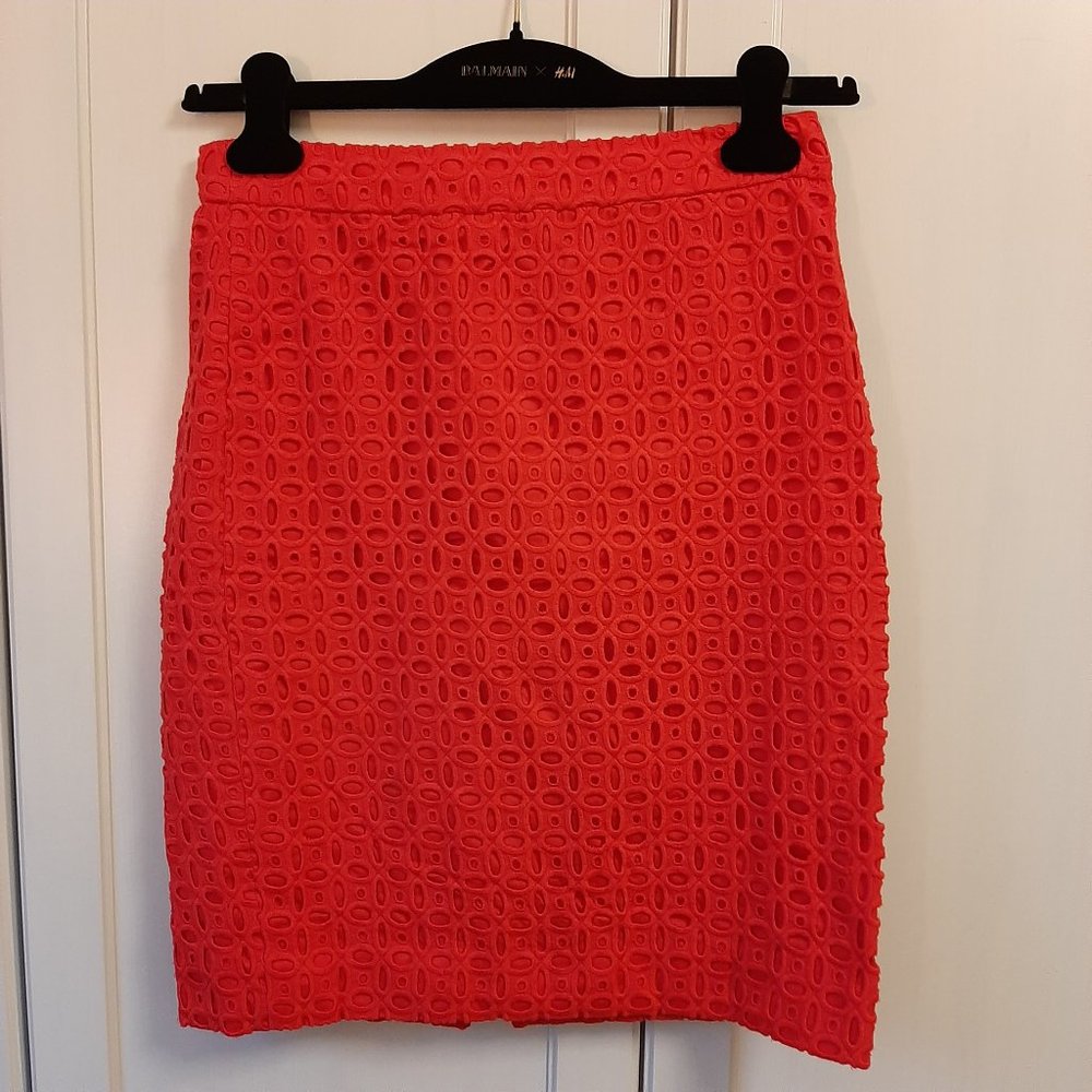J. Crew Lace No. 2 Pencil Skirt